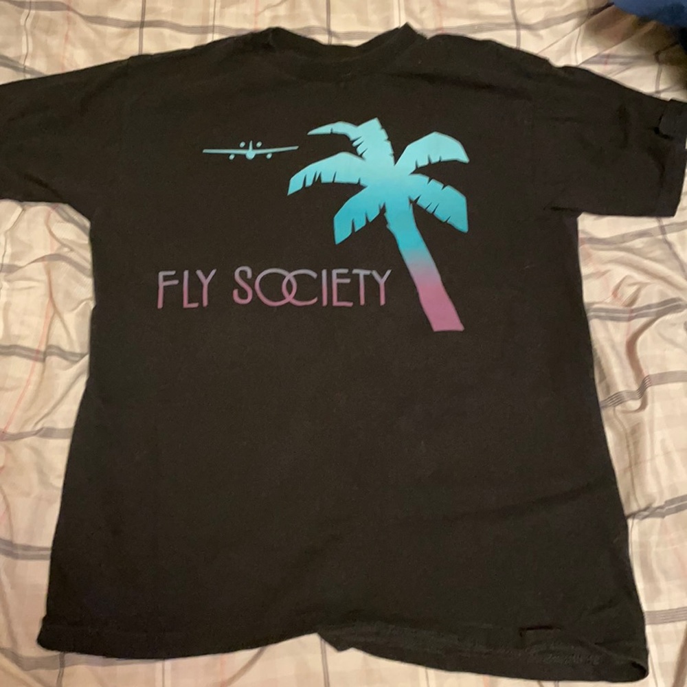 Fly Society Streetwear Palm Tree Tee